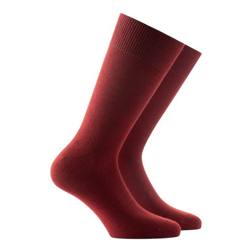 Rohner Businesssocke Premium (Kaschmir) rot Herren - 1 Paar