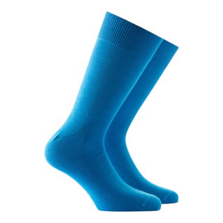 Rohner Premium Business Socks (Cashmere) Ocean Blue Men - 1 Pair