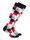 Rohner Ski Sock Carola (Wool Blend Fabric) red/multicoloured - 1 Pair