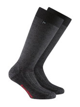 Rohner Winter Ski Socks Expedition (Merino Wool, warm) grey - 1 pair