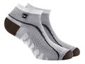 Rohner Sportsocke R-Ultra Light (leicht, perfekte Passform) weiss/grau - 1 Paar