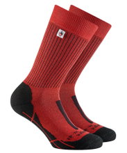 Rohner Trekking Sock SAC Trek-Light l/r (antibacterial, maximum foot comfort) red - 1 pair