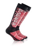 Rohner Skisocke Downhill Jet II (Schurwolle) rot - 1 Paar