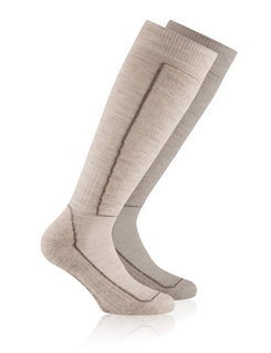 Rohner Skisocke Natural Ski (Wollmischgewebe) beige - 1 Paar