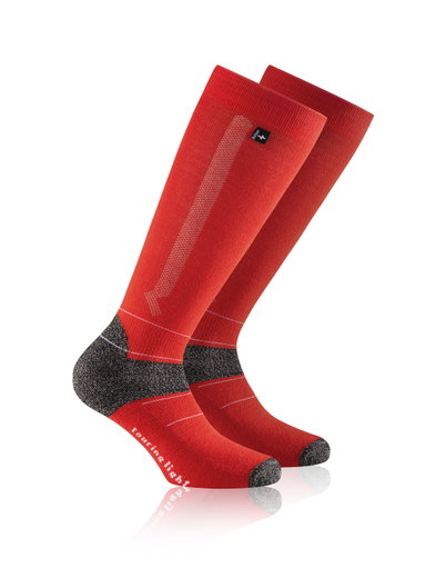 Rohner Winter-Skisocke SAC Nordic Light (leichte Polsterung, warm) rot - 1 Paar