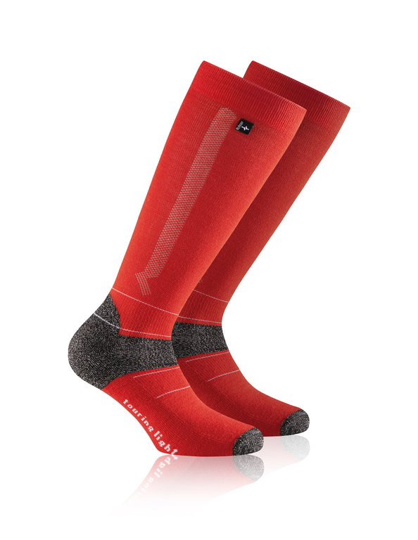 Rohner Winter-Skisocke SAC Nordic Light (leichte Polsterung, warm) rot - 1 Paar