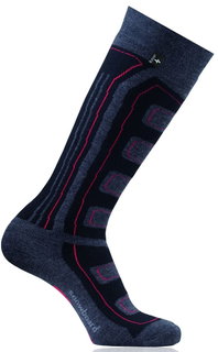 Rohner Ski Sock Snowboard black/grey Men 1 pair