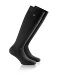 Rohner Winter-Skisocke Thermal Kniestrümpfe (Merinowolle, warm) schwarz - 1 Paar