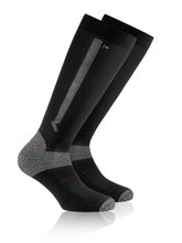 Rohner Ski Sock Touring Light (durable, breathable) black - 1 pair