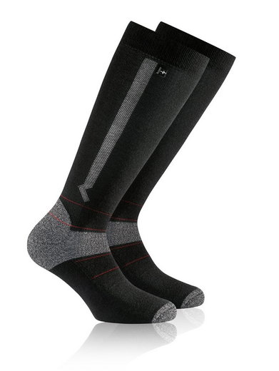 Rohner Skisocke Touring Light (strapazierfähig, atmungsaktiv) schwarz - 1 Paar