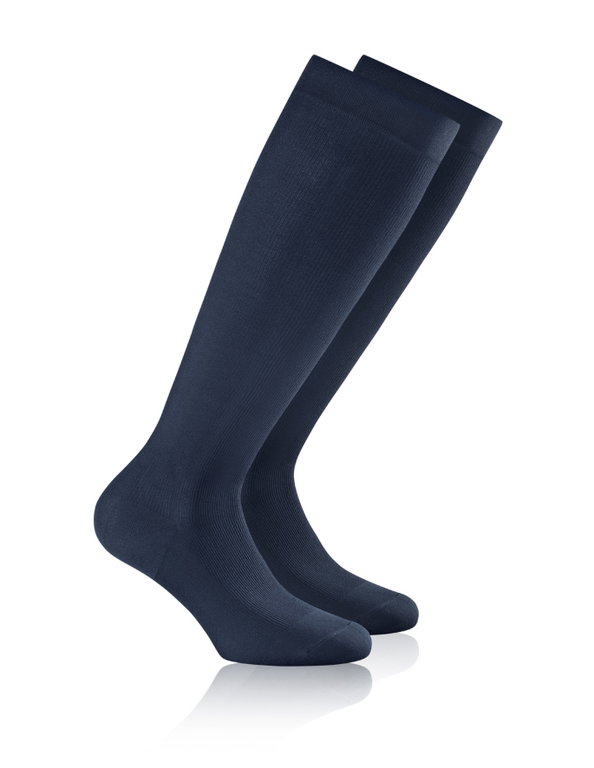 Rohner Businesssocke Calf Compression Everyday marineblau Herren - 1 Paar