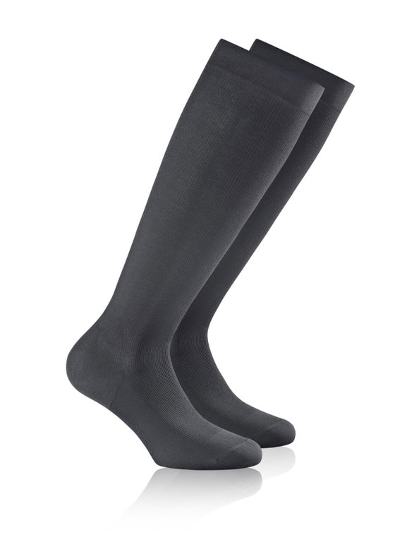 Rohner Businesssocke Calf Compression Everyday anthrazitgrau Herren - 1 Paar