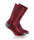 Rohner Sportsocke Crew Eco X-Sport (Bio-Baumwolle, feuchtigkeitsabsorbierend) rot/bordeaux - 1 Paar