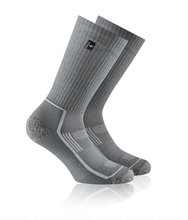Rohner Sport Sock Crew Eco X-Sport (Organic Cotton, Moisture Absorbing) Grey - 1 Pair