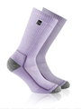 Rohner Sportsocke Crew Eco X-Sport (Bio-Baumwolle, feuchtigkeitsabsorbierend) violett/lavender - 1 Paar