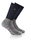 Rohner Wandersocke Fibre High Tech (Coolmax-Fasern/Merinowolle) marineblau/grau - 1 Paar