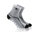 Rohner Sportsocke R-Ultra Light Quarter (leicht, feuchtigkeitsabsorbierend) grau/weiss - 1 Paar