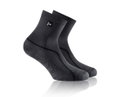 Rohner Sportsocke R-Ultra Light Quarter (leicht, feuchtigkeitsabsorbierend) schwarz - 1 Paar
