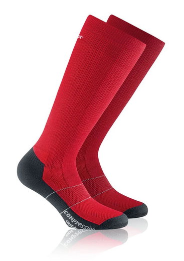 Rohner Kompressionssocke SAC Compression Outdoor Light - rot - 1 Paar