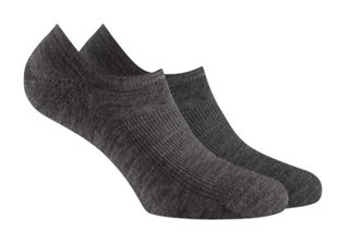 Rohner Tagessocke Sneaker SupeR WO Footie marengo - 1 Paar