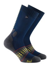 Rohner Trekkingsocke Trek-Power l/r (antibakteriell, Biokeramik) marineblau - 1 Paar