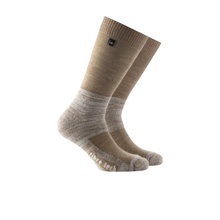 Rohner Trekkingsocke Fibre Tech hellbraun/grau - 1 Paar