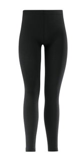 Rohner Base Layer Tights Basic (finest merino wool) long underwear black - 2 pieces