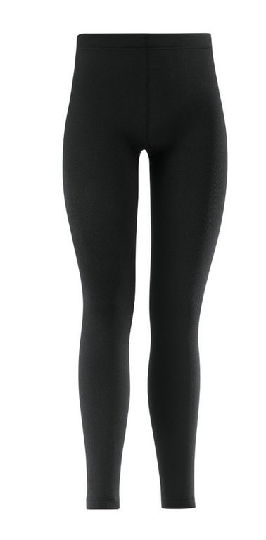 Rohner Base Layer Tights Basic (finest merino wool) long underwear black - 2 pieces