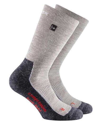 Rohner Wandersocke Compression Trek Light l/r (Trekking) hellgrau - 1 Paar