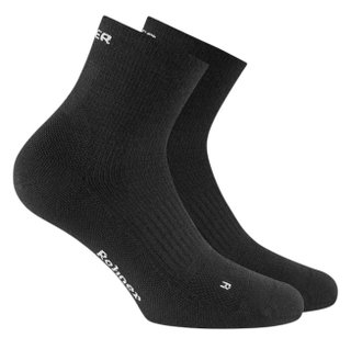 Rohner Dynamic Merino Quarter Walking Socks black - 1 pair