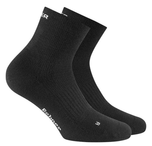 Rohner Dynamic Merino Quarter Walking Socks black - 1 pair