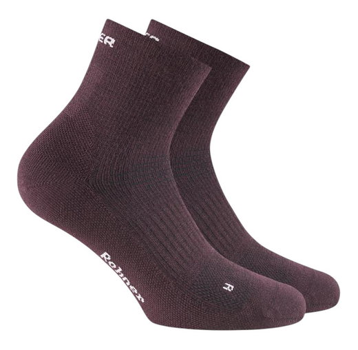 Skarpety wędrowne Rohner Dynamic Merino Quarter bordeaux - 1 para