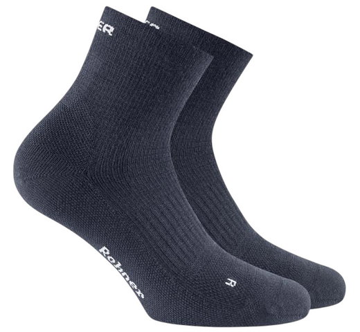 Rohner Wandersocke Dynamic Merino Quarter navyblau - 1 Paar