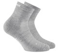Rohner Wandersocke Dynamic Merino Quarter hellgrau - 1 Paar