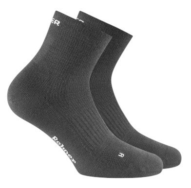 Rohner Wandersocke Dynamic Merino Quarter anthrazitgrau - 1 Paar
