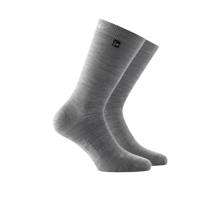 Rohner Wandersocke Dynamic Merino hellgrau - 1 Paar