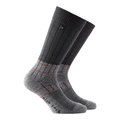 Rohner Wandersocke Fibre High Tech (Coolmax-Fasern/Merinowolle) anthrazit/grau - 1 Paar