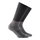 Rohner Wandersocke Fibre High Tech (Coolmax-Fasern/Merinowolle) anthrazit/grau - 1 Paar