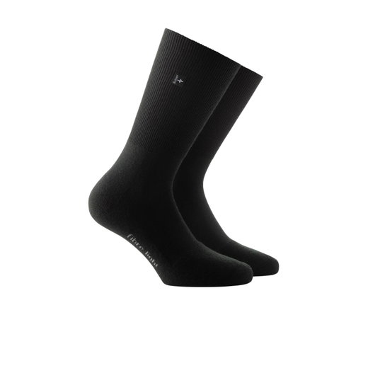 Rohner Wandersocke Fibre Light SupeR (Merinowolle) schwarz - 1 Paar