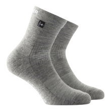 Rohner Trek Everyday Quarter Walking Socks (pleasant foot climate and maximum comfort) light grey - 1 pair
