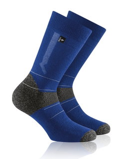 Rohner Winter-Skisocke Nordic Light (leichte Polsterung, warm) royalblau - 1 Paar