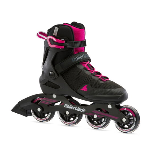 Rollerblade Inline Skates Sirio 80 (Rollen: 80mm/82A, Kugellager: SG5) schwarz Damen