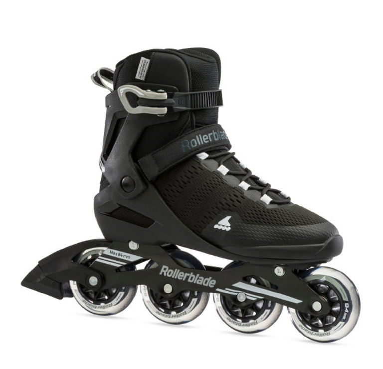 Rolki Inline Rollerblade Sirio 84 (Kółka: 84mm/84A, Łożyska: SG5) czarno/białe męskie
