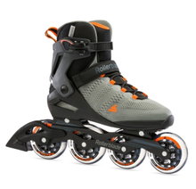 Rollerblade Inline Skates Sirio 90 (Rollen: 90mm/84A, Kugellager: SG7) grau/orange Herren