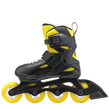 Rollerblade Inline Skates Fury (Rollen: 72mm/80A, Kugellager: SG3) schwarz/gelb Kinder