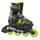 Rollerblade Inline Skates Microblade SL (Rollen: 72mm/80A, Kugellager: SG3) schwarz/lime Kinder