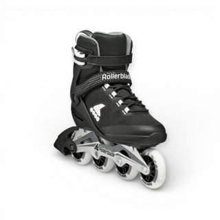 Rollerblade Inline Skates Macroblade 80 (Rollen: 80mm/82A, Kugellager: SG5) schwarz/grau Herren