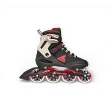 Rollerblade Inline Skates Macroblade 84 (Rollen: 84mm/84A, Kugellager: SG7) schwarz/sand/rot Herren