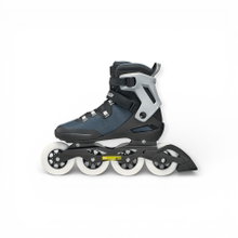 Rollerblade Inline Skates Macroblade 90 (Rollen: 90mm/84A, Kugellager: SG9) schwarz/stahlblau Herren