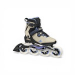 Rollerblade Inline Skates Macroblade 90 (Rollen: 90mm/84A, Kugellager: SG9) schwarz/sand/blau Damen